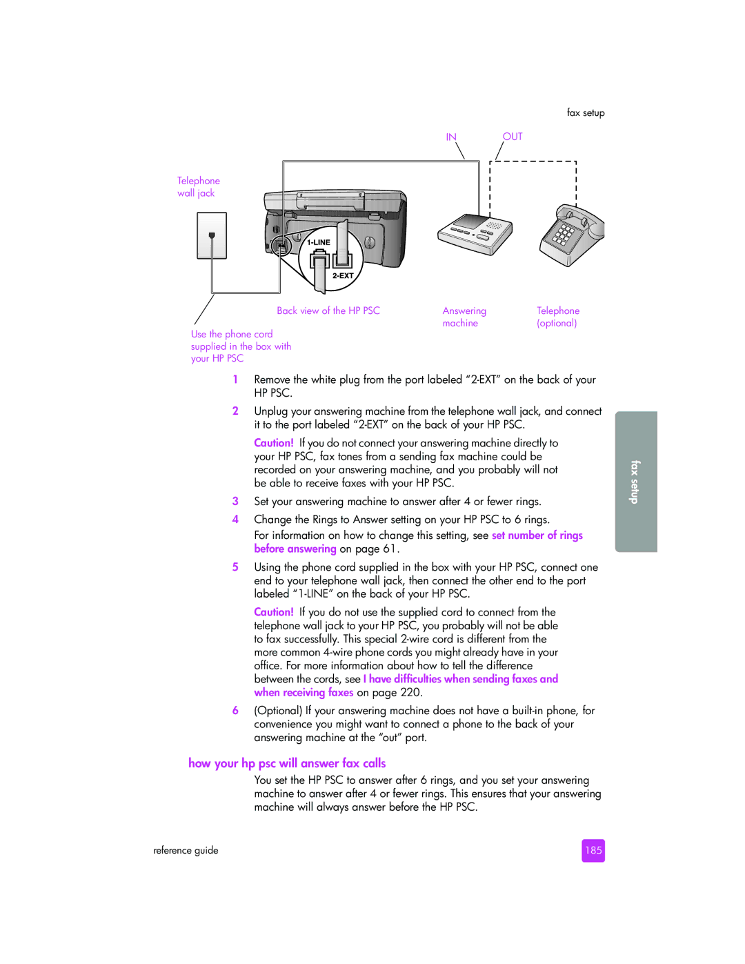 HP 2510xi manual 185 