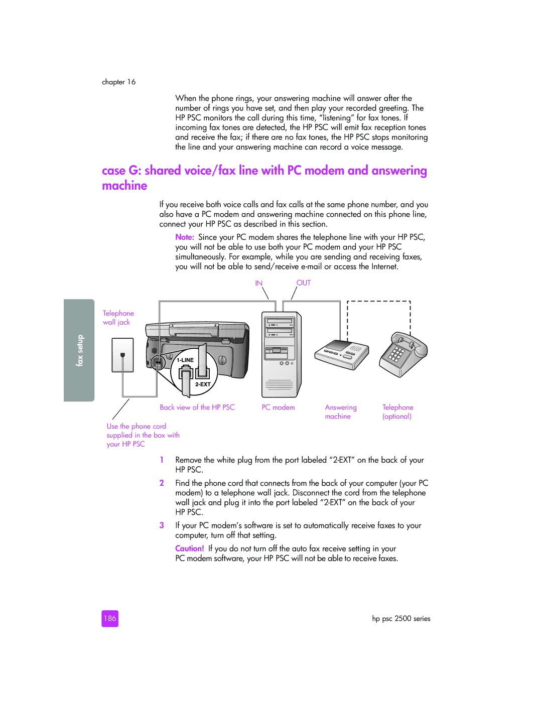 HP 2510xi manual 186 