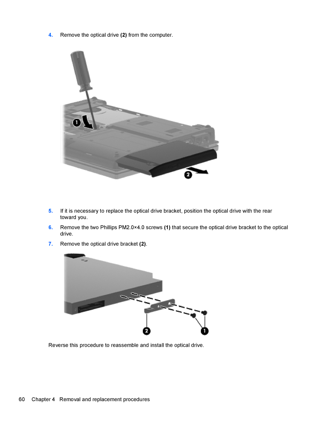 HP 2540p WZ226UT#ABA manual 