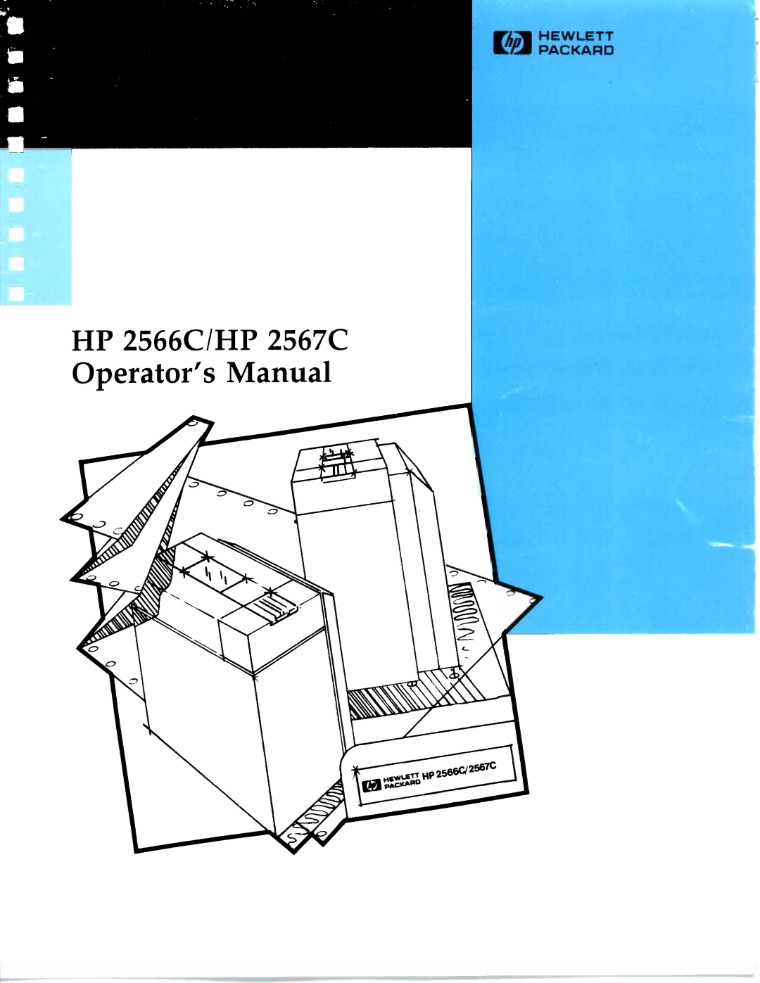 HP 2567C, 2566C manual 