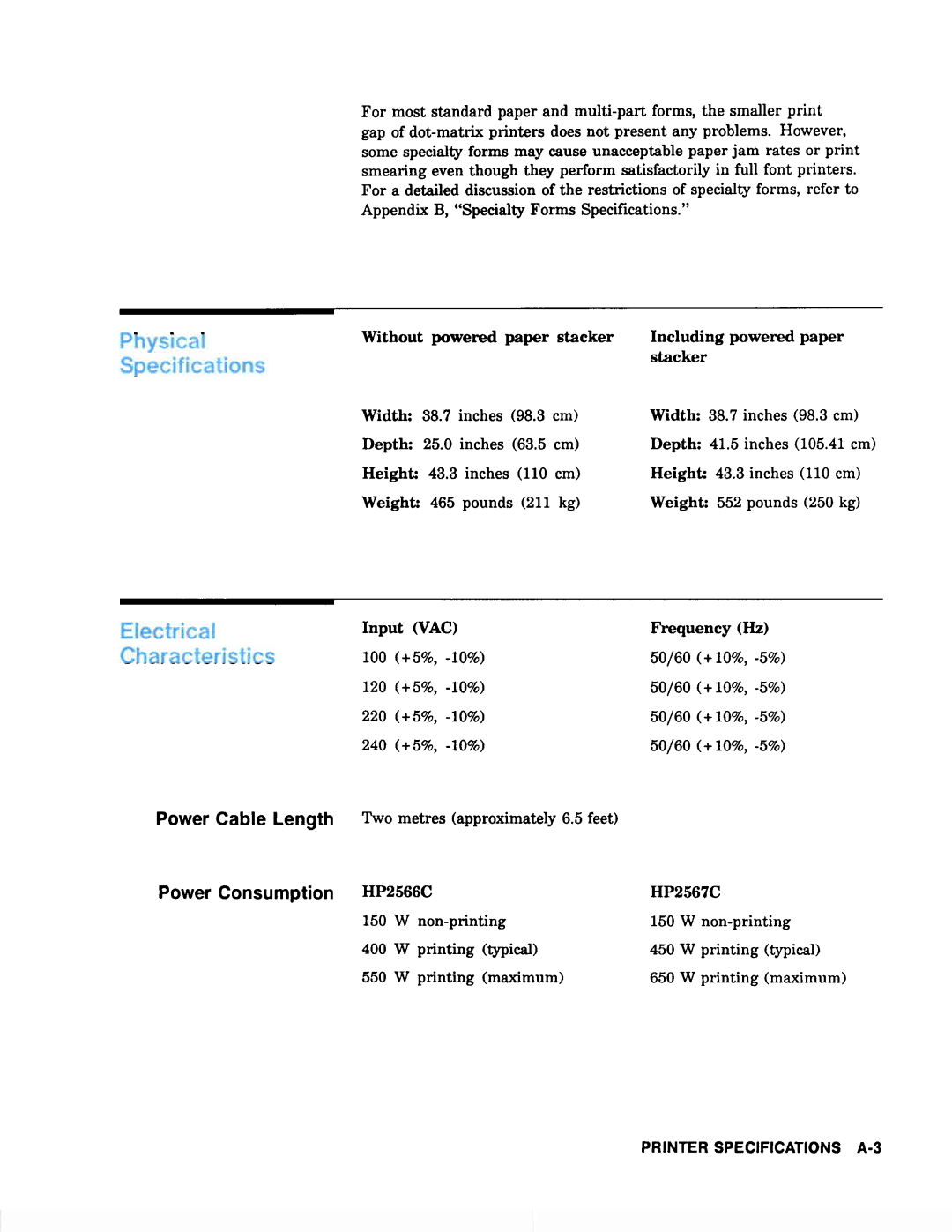 HP 2566C, 2567C manual 