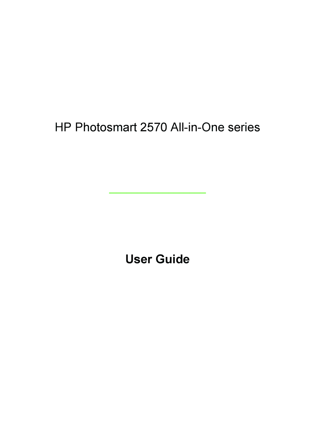 HP 2575v, 2575xi manual User Guide 