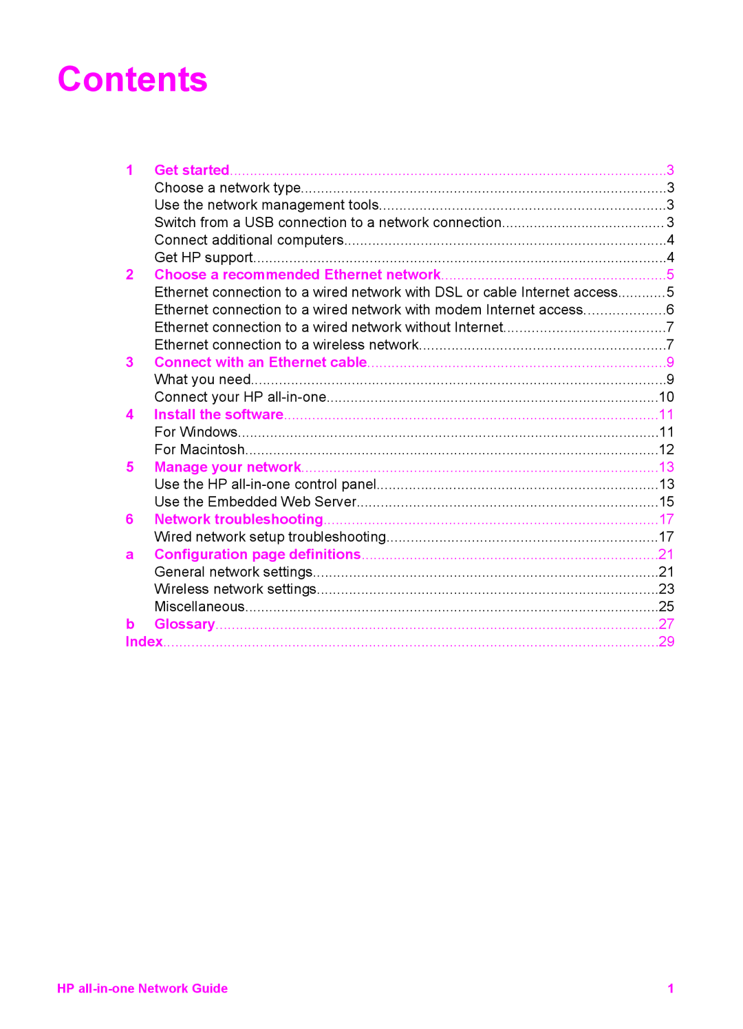 HP 2610xi, 2613, 7310xi manual Contents 