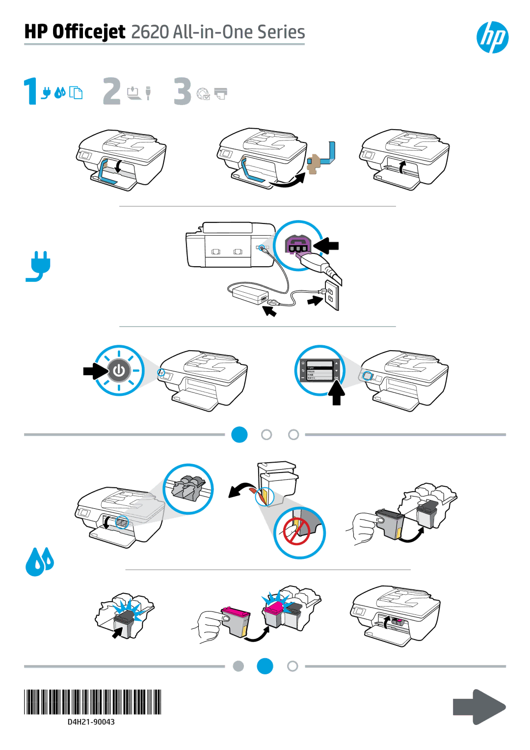 HP 2621 manual HP Officejet 2620 All-in-One Series 