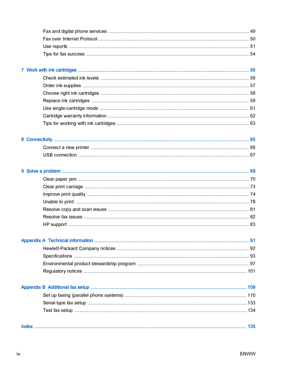 HP 2622, 2621 manual 101 