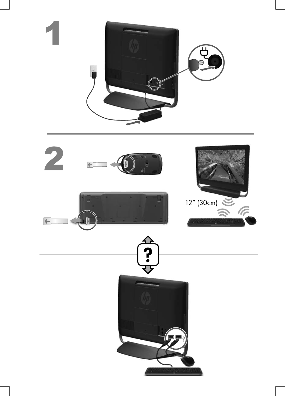 HP 27-1058, 27-1057c, 27-1055, 27-1010t, 27-1054, 27-1015t manual 12 30cm 