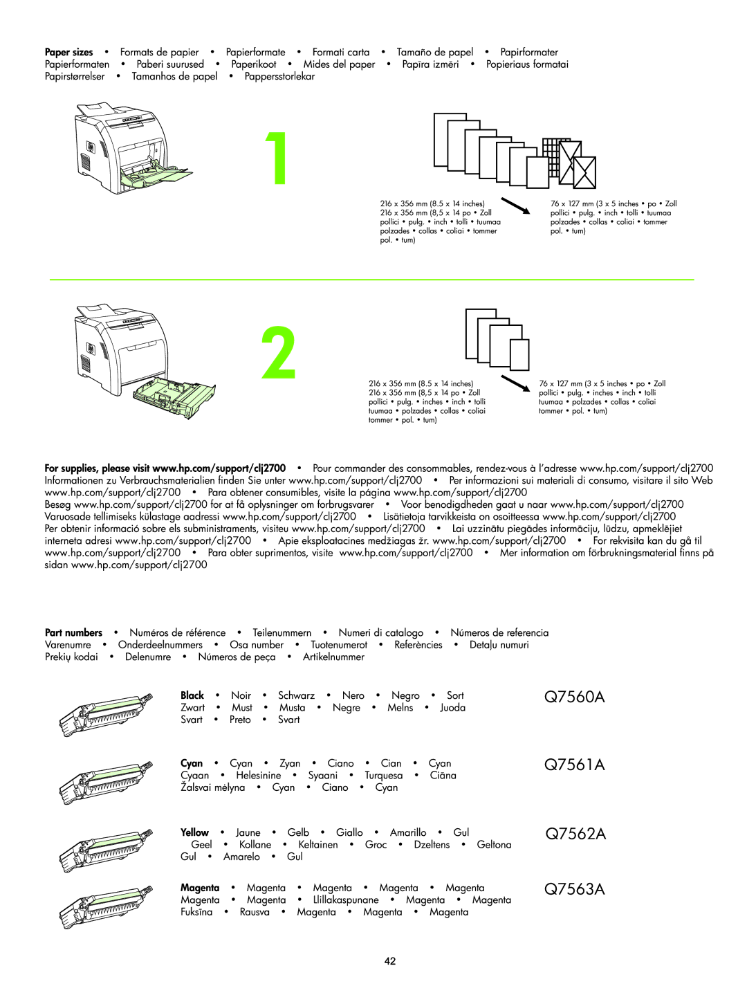 HP 2700 s 2700 manual 