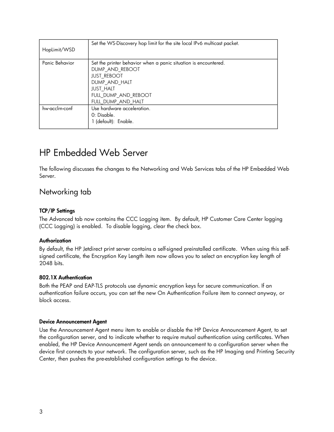 HP 2700w USB Print Server manual HP Embedded Web Server, Networking tab 