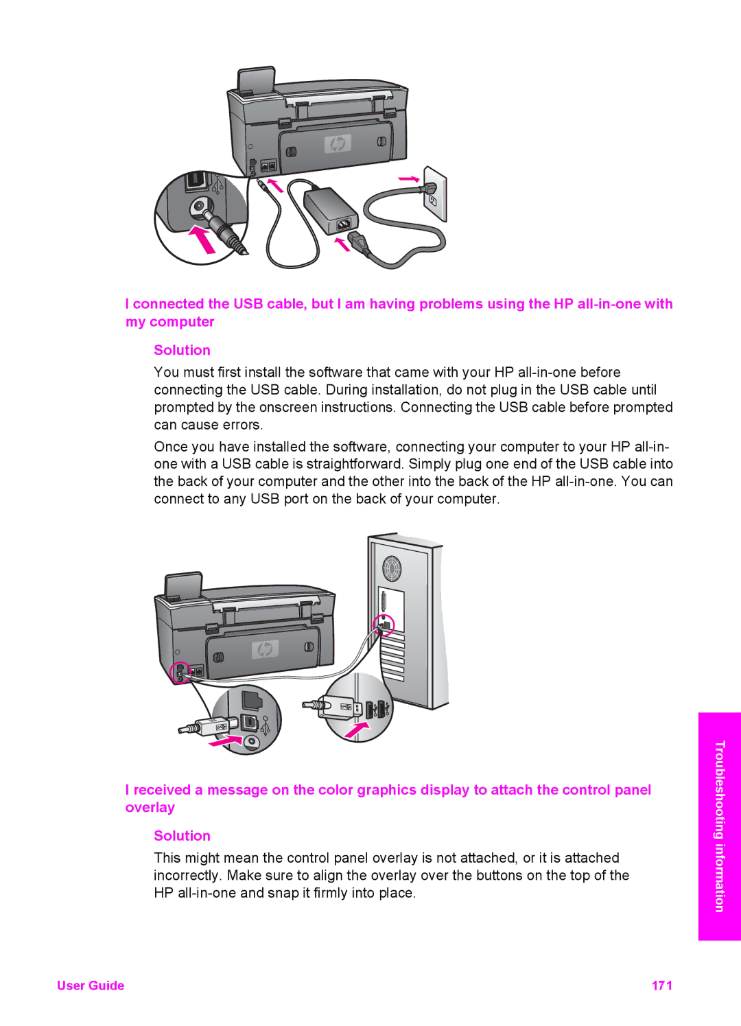 HP 2710xi, 2610xi, 2613, 2610v manual User Guide 171 