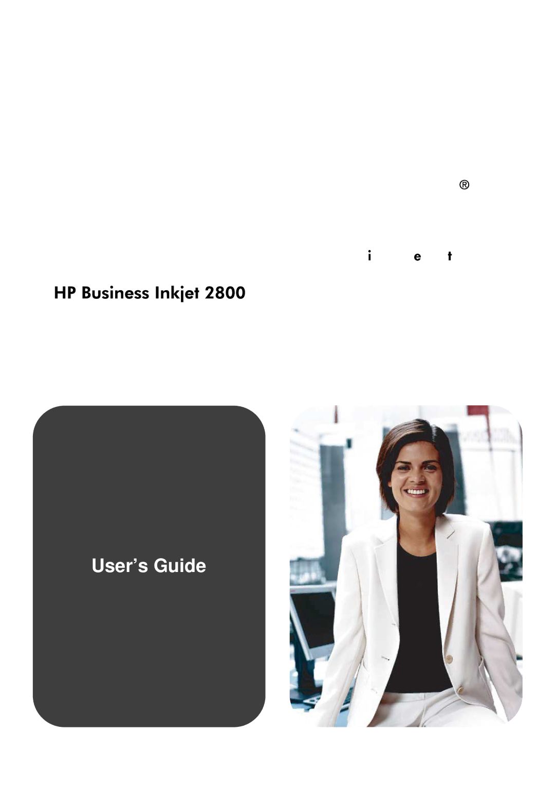 HP 2800 manual 