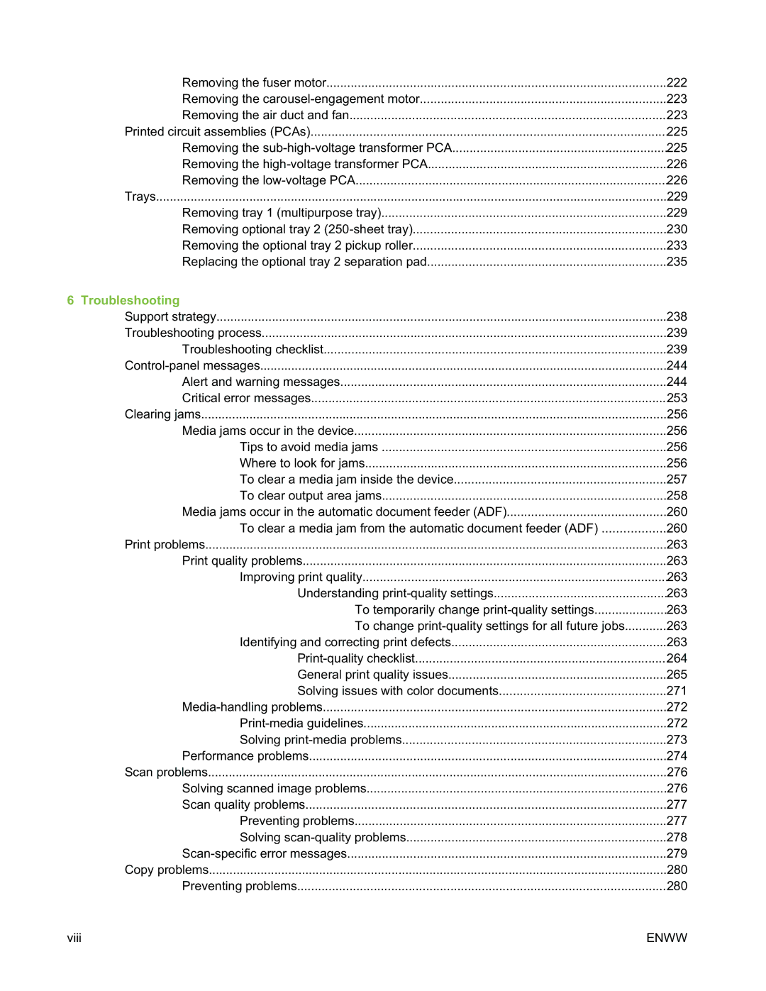 HP 2830, 2840, 2820 manual Troubleshooting 