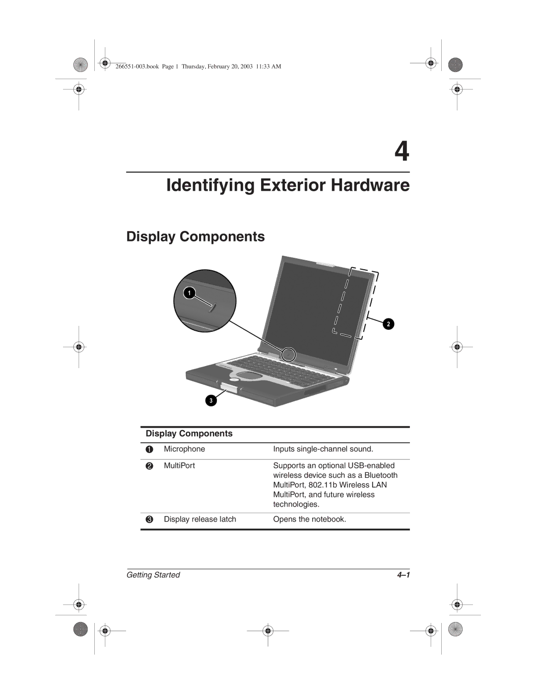 HP 2879CL, 2899AP, 2897AP, 2898AP, 2895AP, 2892AP, 2893AP, 2891AP, 2894AP, 2889AP, 2887AP, 2888AP, 2885AP, 2886AP Display Components 