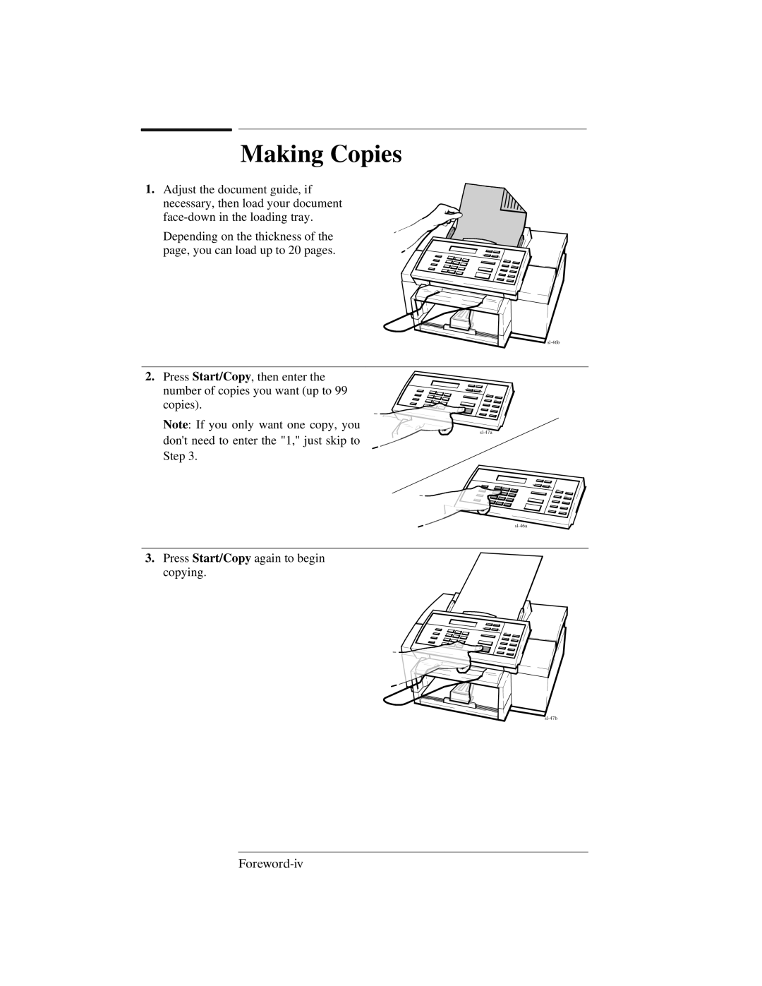 HP 300 manual Ruhzrugly, Making Copies 