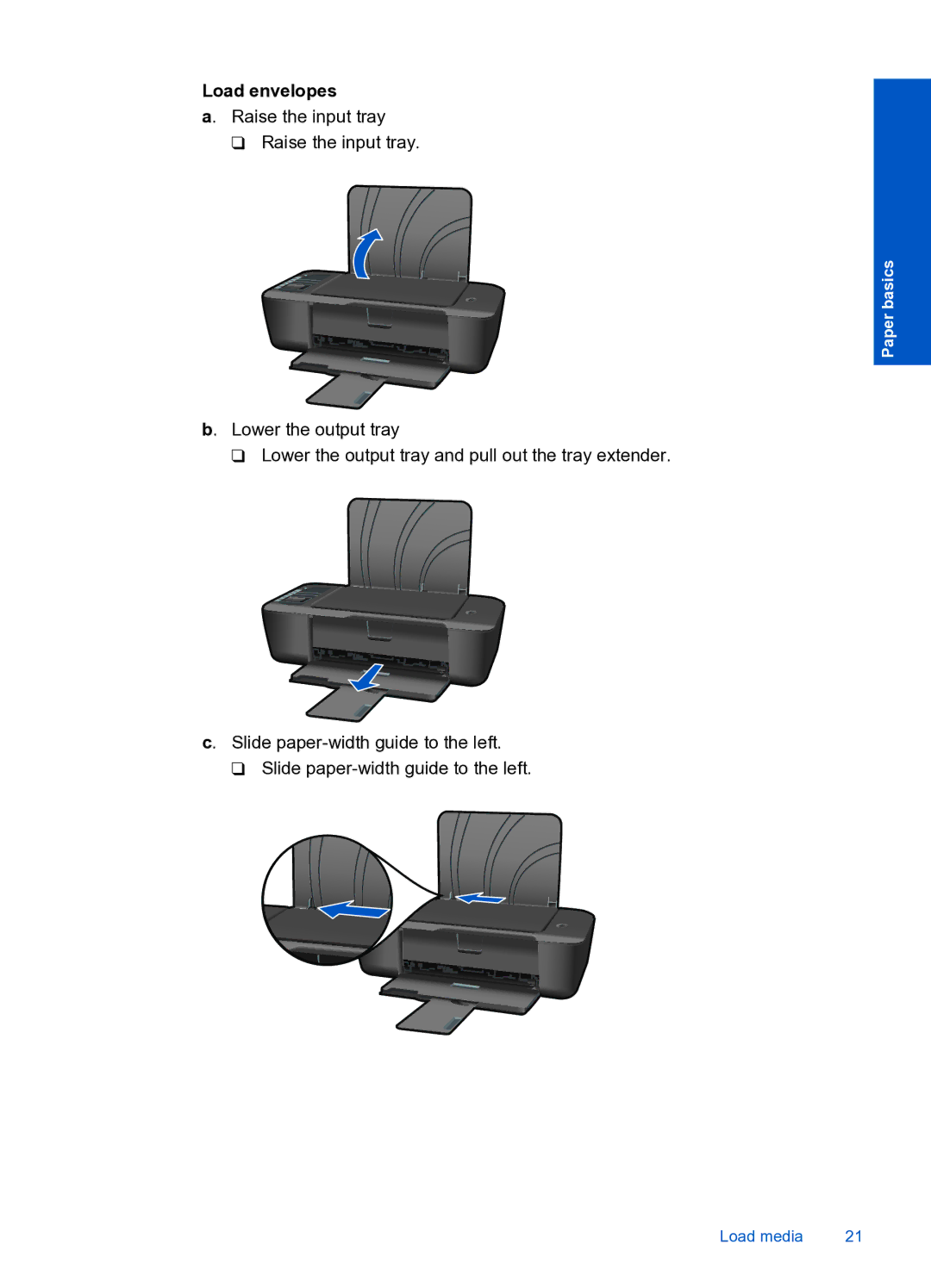 HP 3000 J310A CH393A#B1H manual Load envelopes 