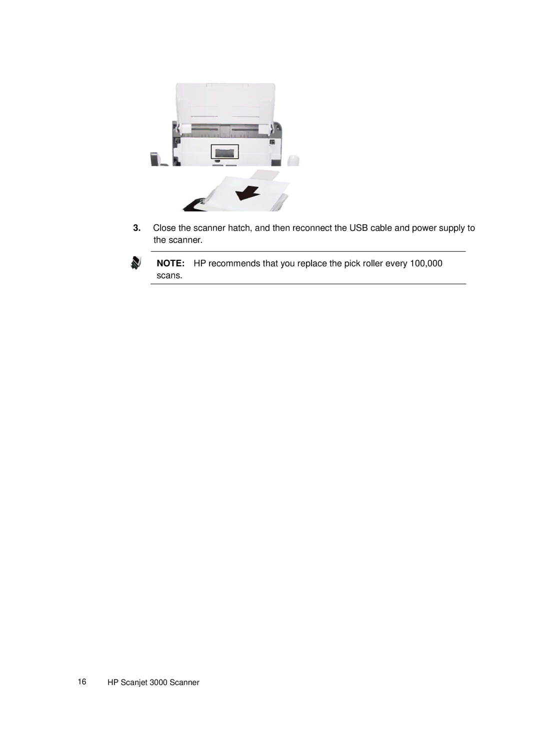 HP 3000 Sheet-feed manual HP Scanjet 3000 Scanner 