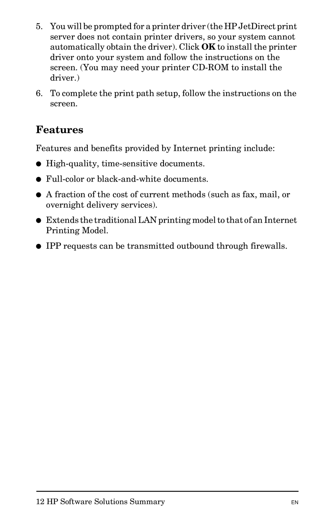 HP 300X manual Features 