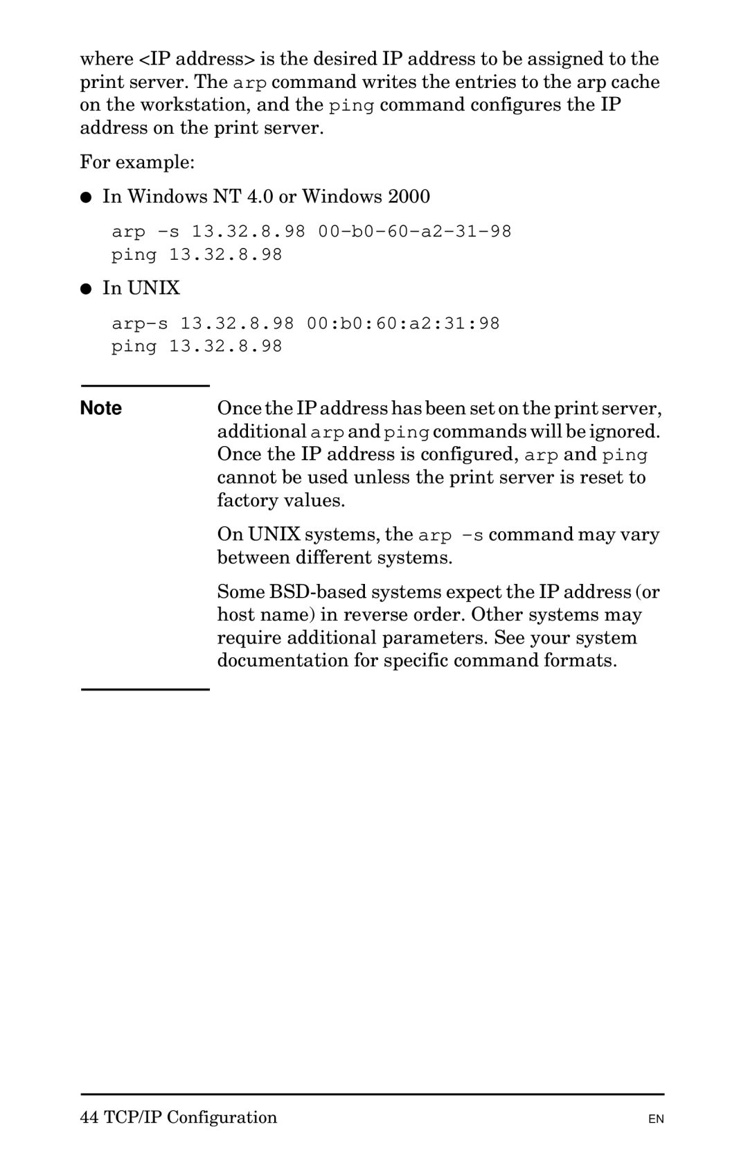 HP 300X manual Unix 