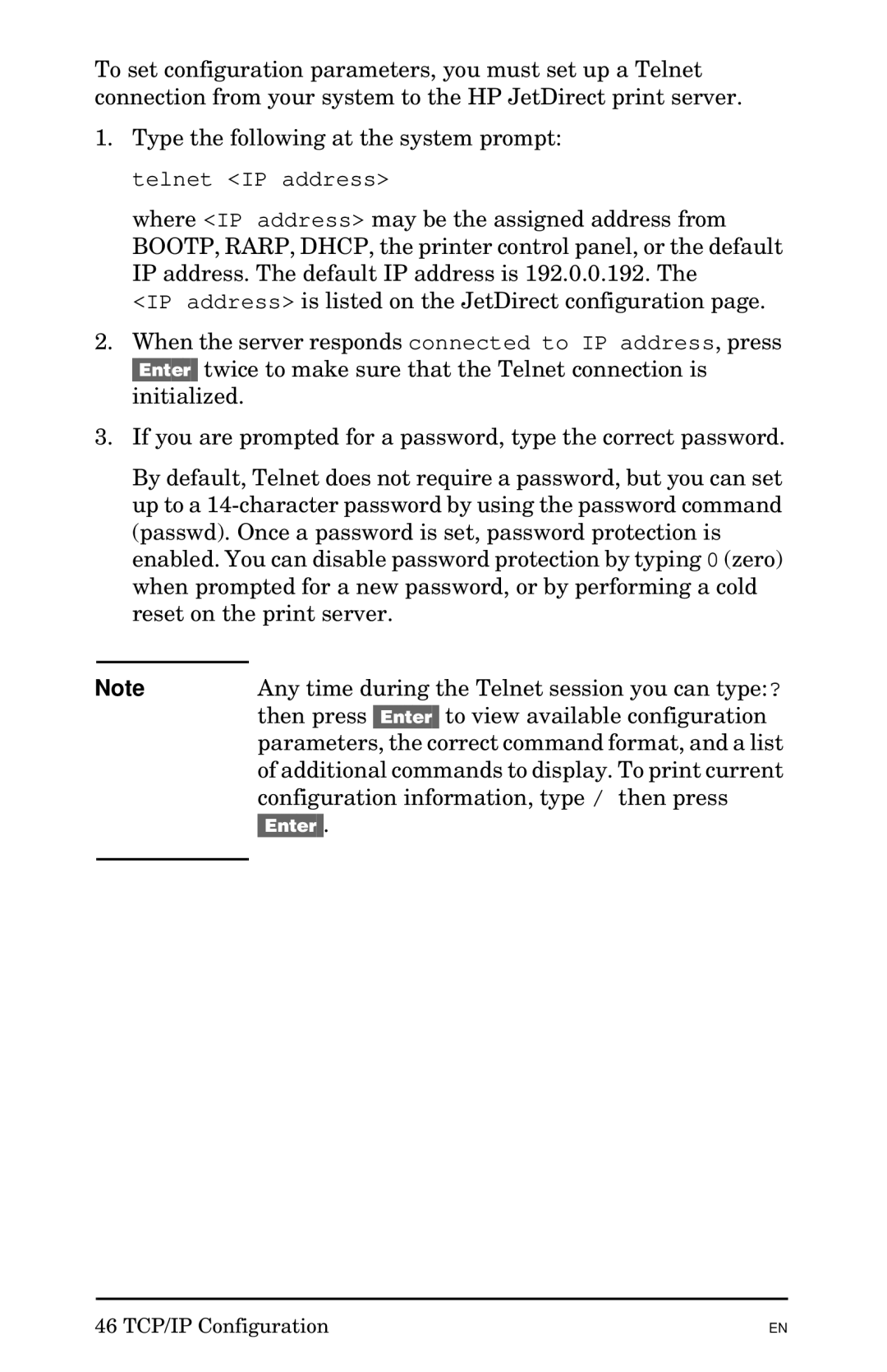 HP 300X manual Enter 