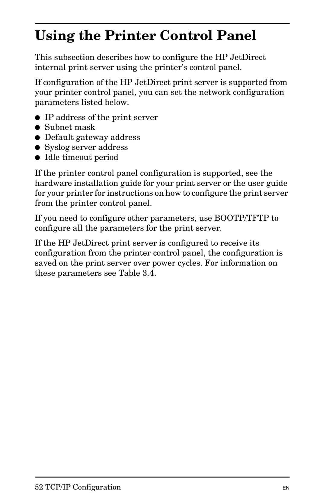 HP 300X manual Using the Printer Control Panel 