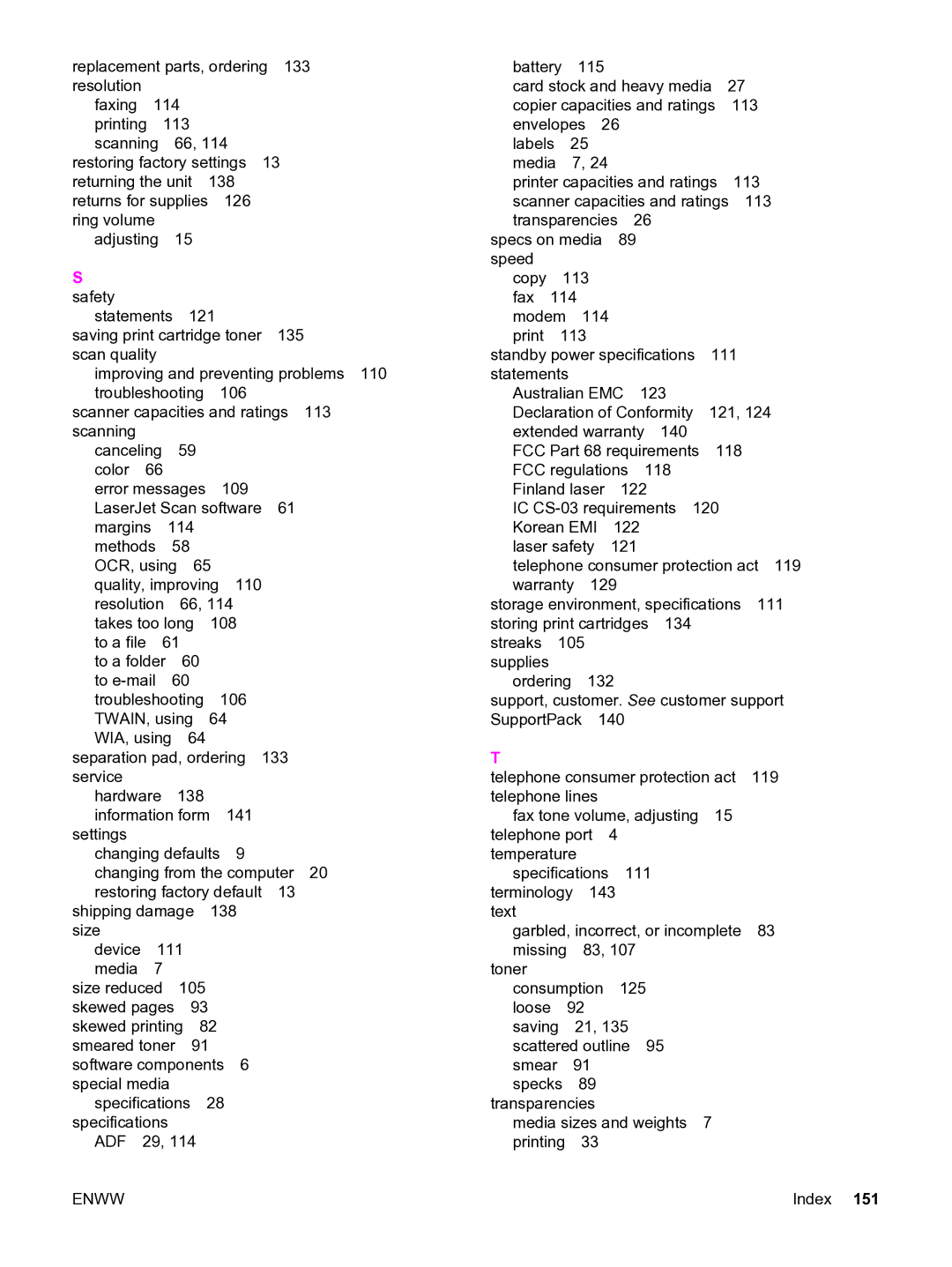 HP 3015 manual Adf 