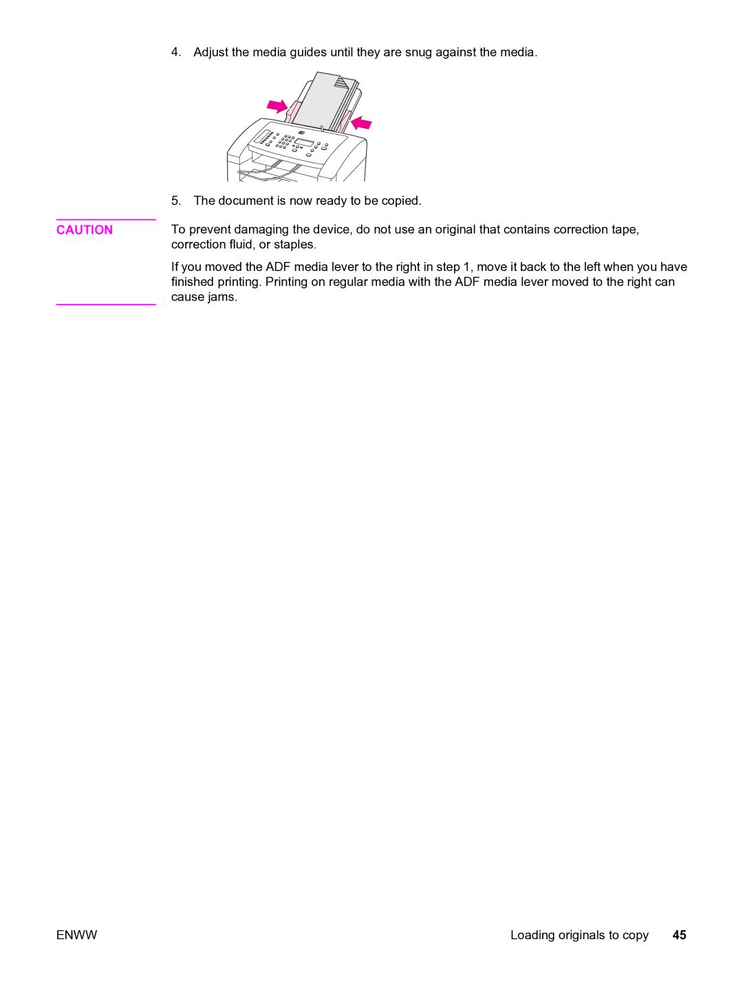 HP 3015 manual Loading originals to copy 