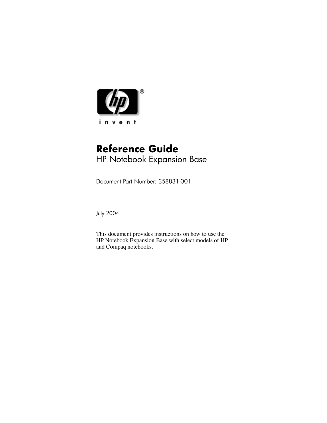 HP 3017CL, 3016US, 3015US, 3018CL, 3015CA, 3005US, 3008CL, 3020US, 3019CL, 3028CL, 3050US, 3077WM, 3080US manual Reference Guide 