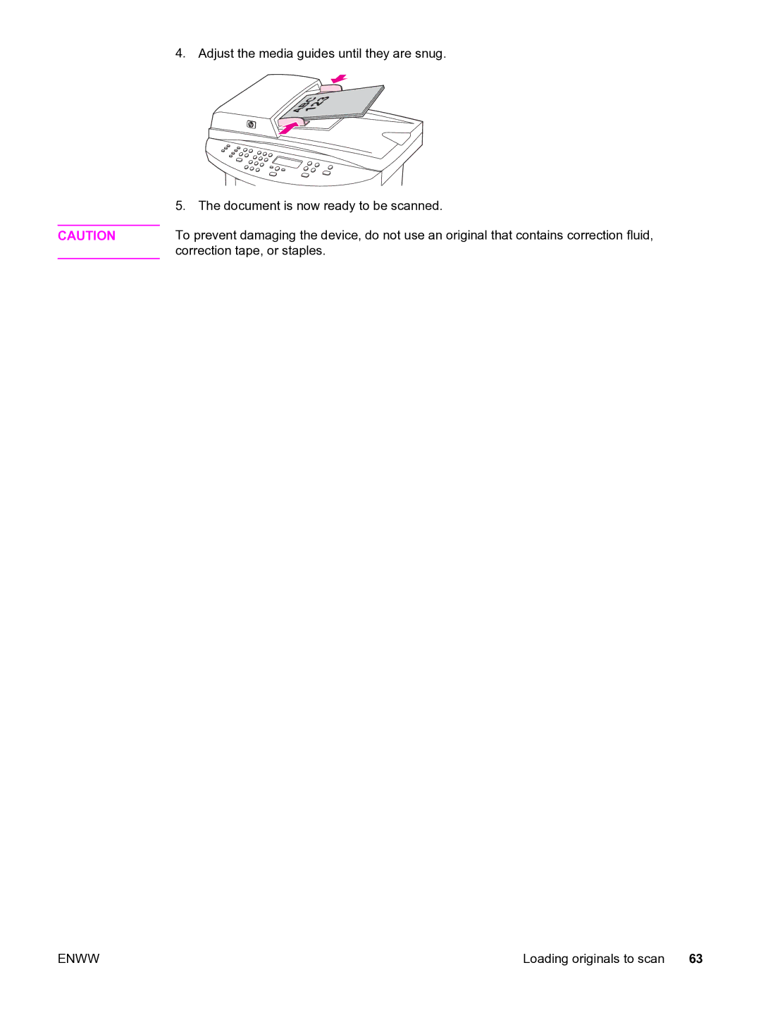 HP 3020 manual Loading originals to scan 