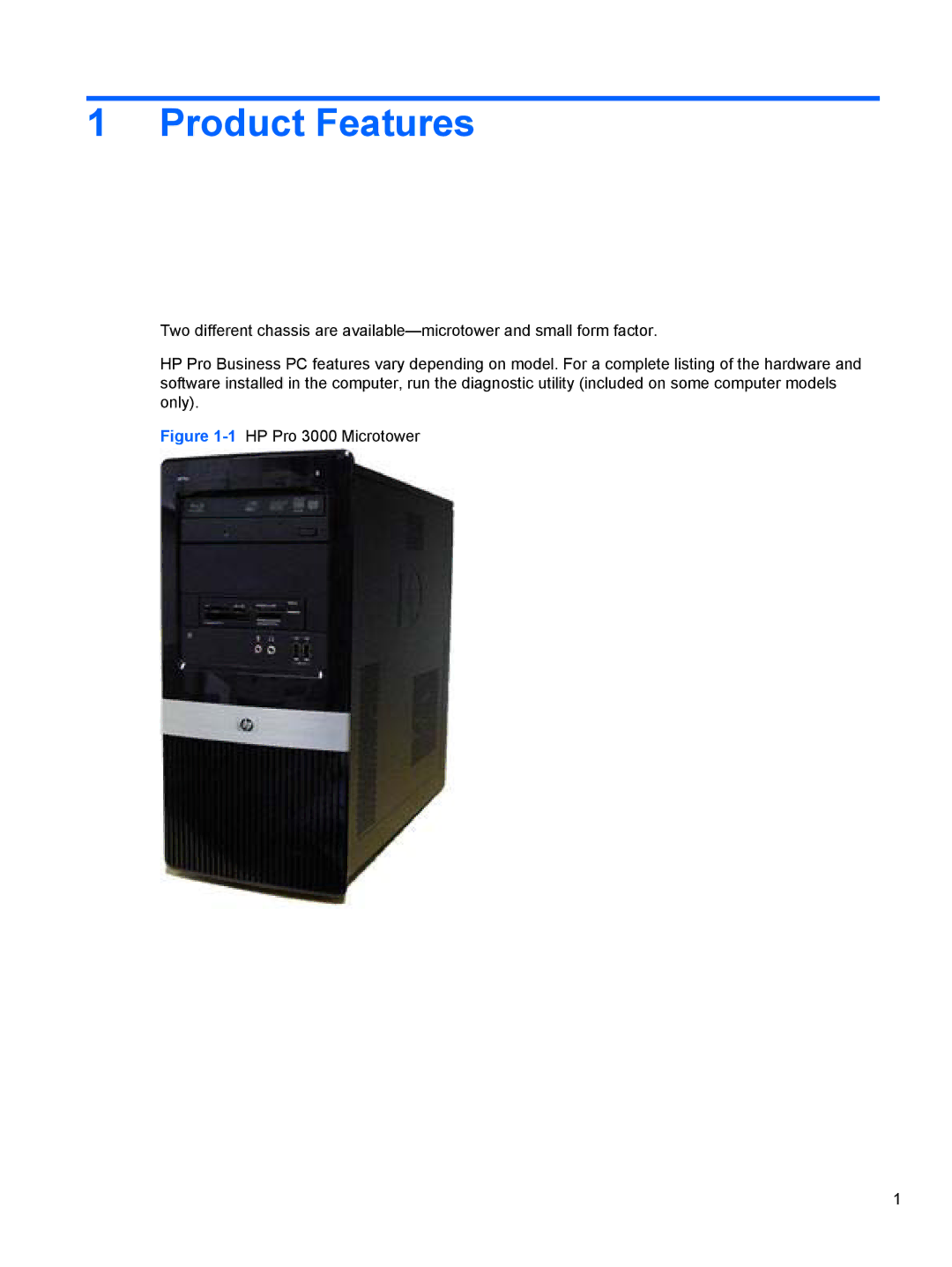 HP 3080 manual Product Features 