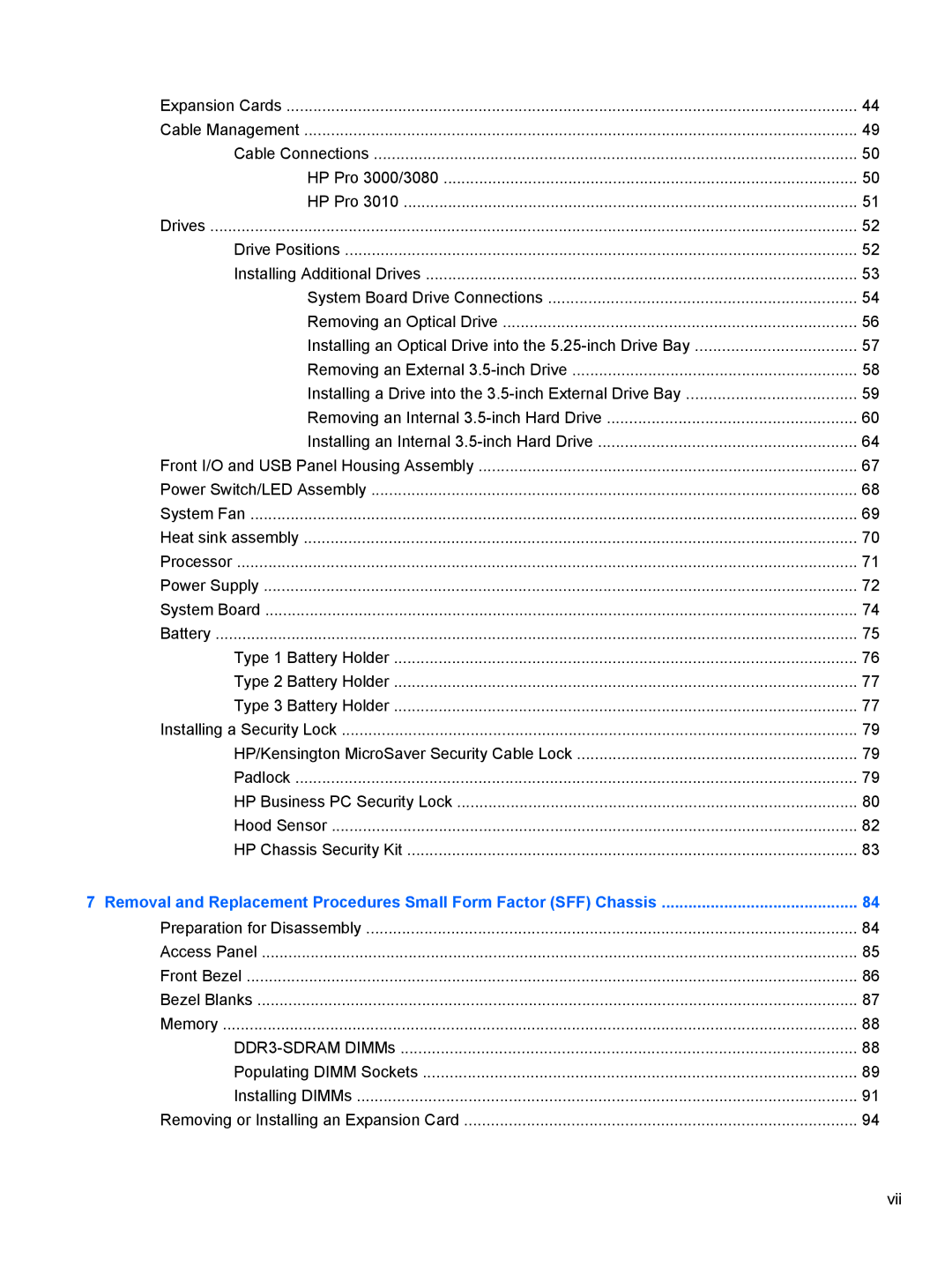 HP 3080 manual 