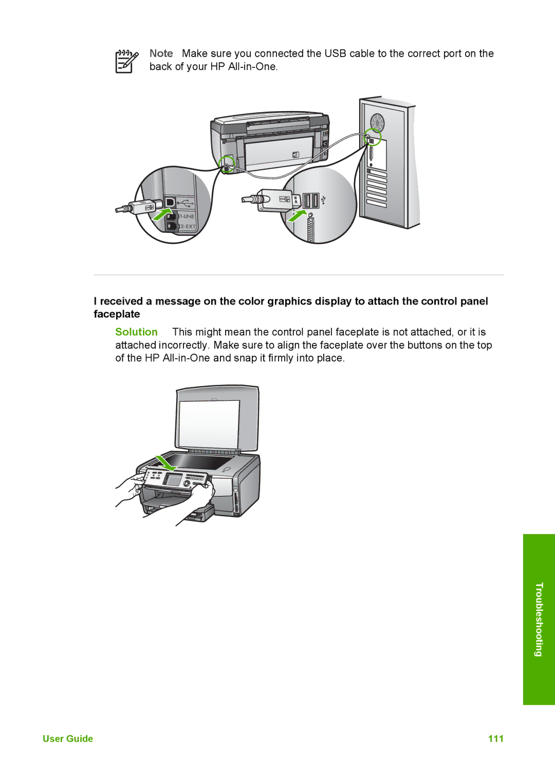 HP 3100 manual User Guide 111 