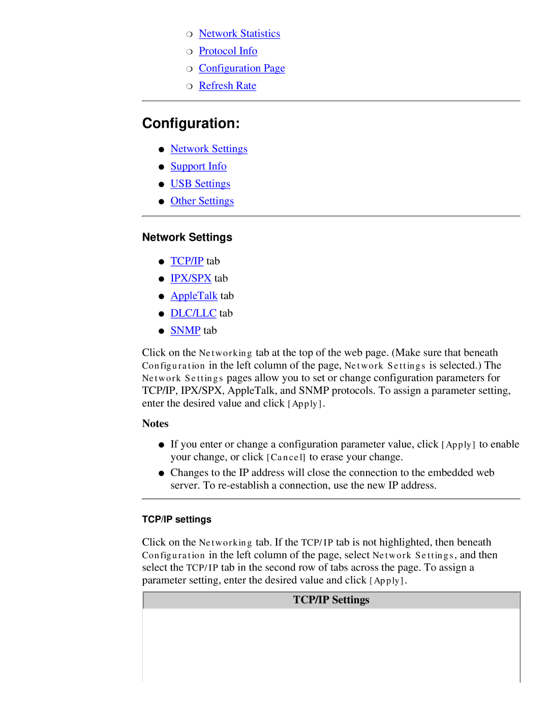 HP 175X, 310X manual Configuration 