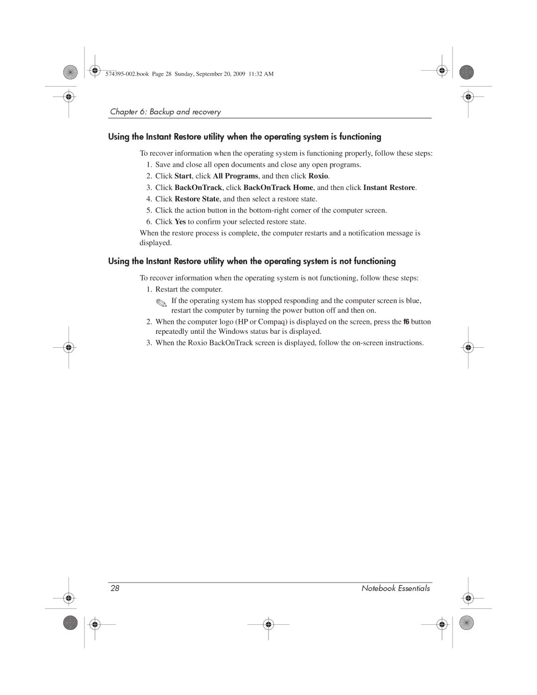 HP 311c-1140EI, 311c-1070EF manual Book Page 28 Sunday, September 20, 2009 1132 AM 