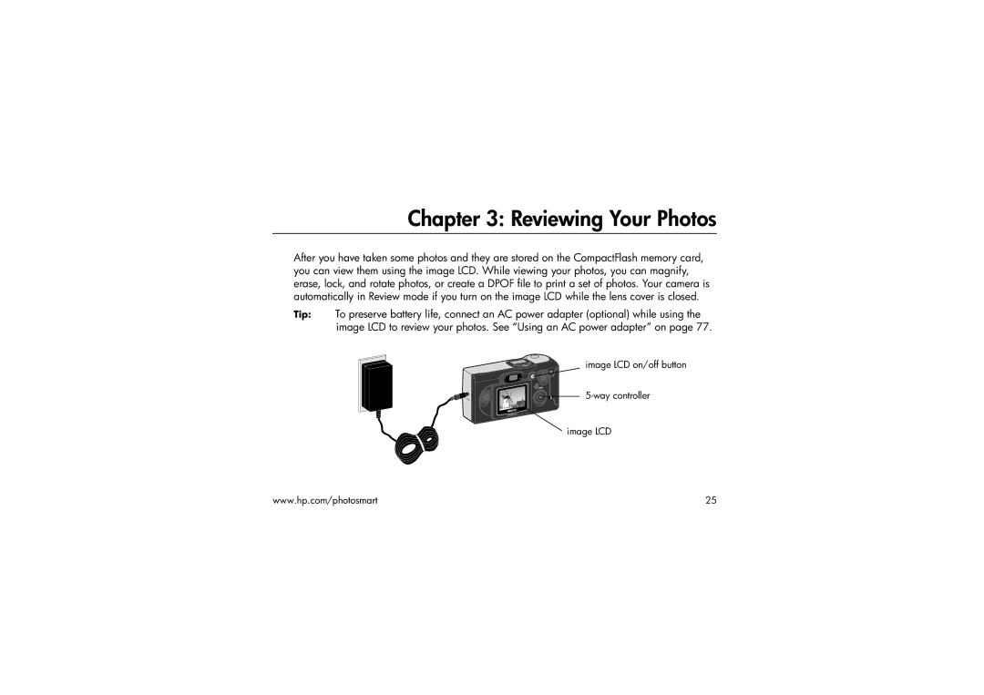 HP 315 manual Reviewing Your Photos 