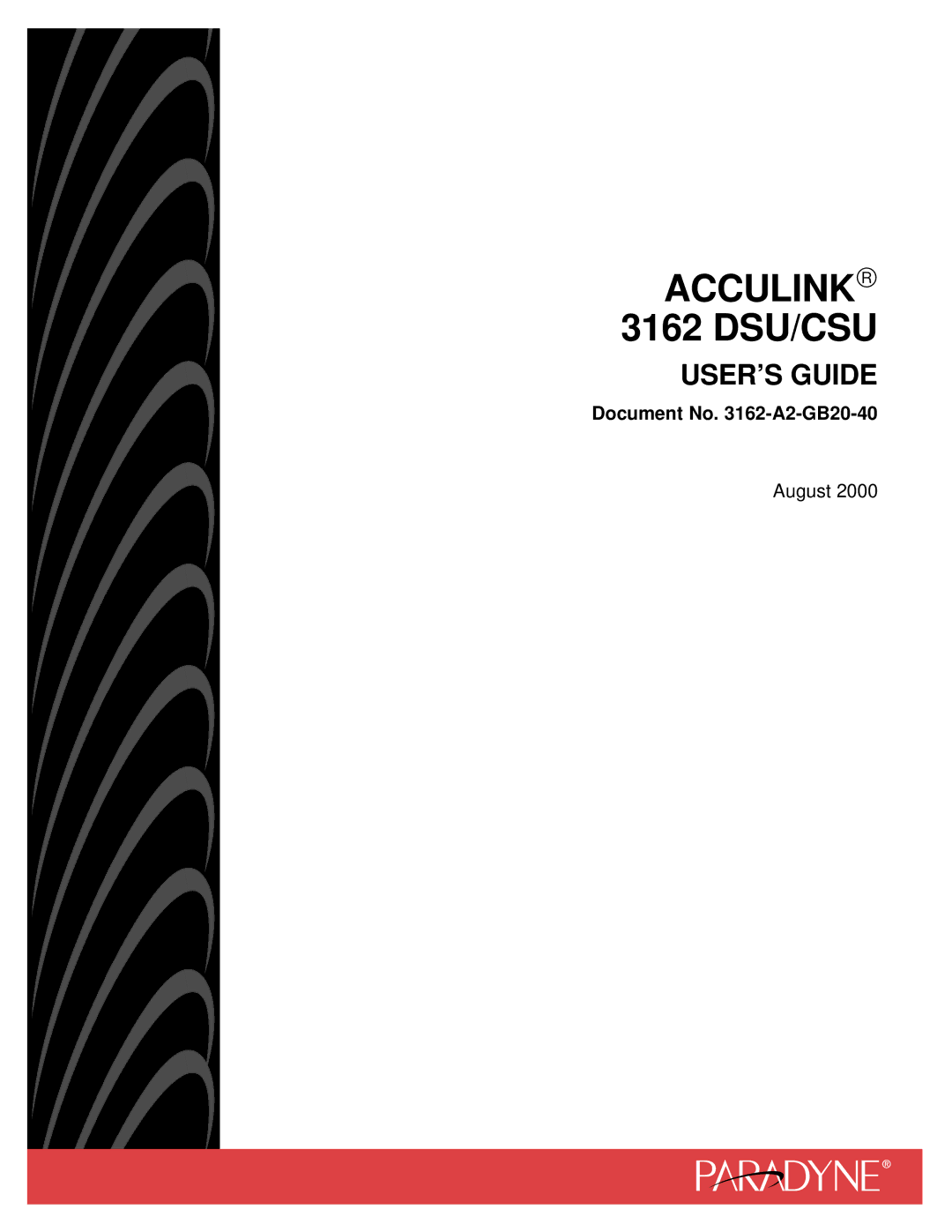 HP 3162 manual Acculink 