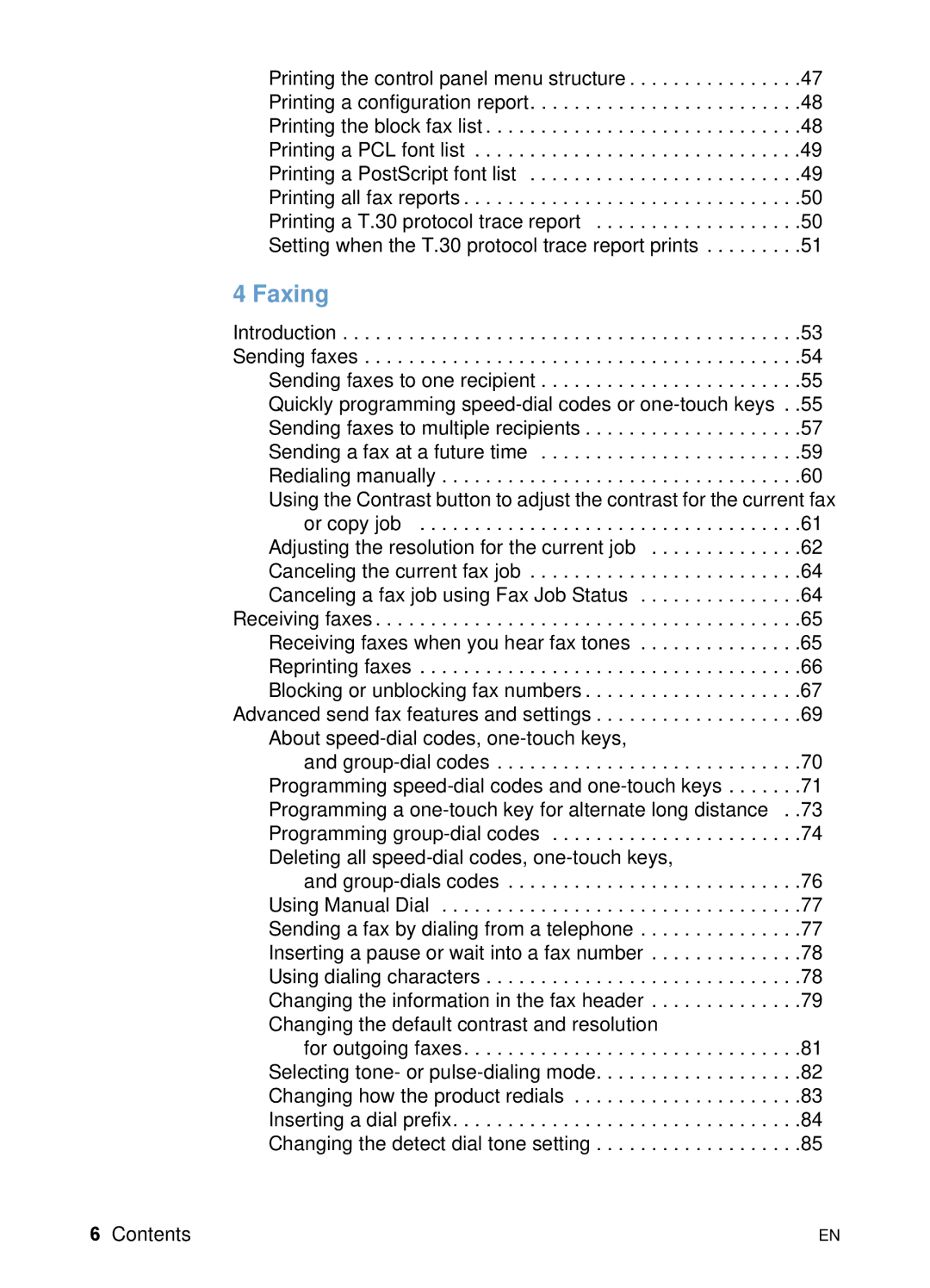 HP 3200 manual Faxing 