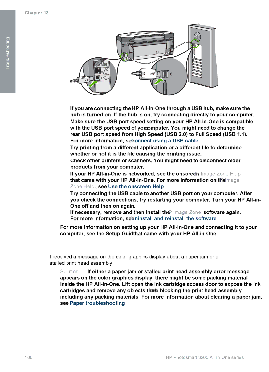 HP 3210v manual 106 