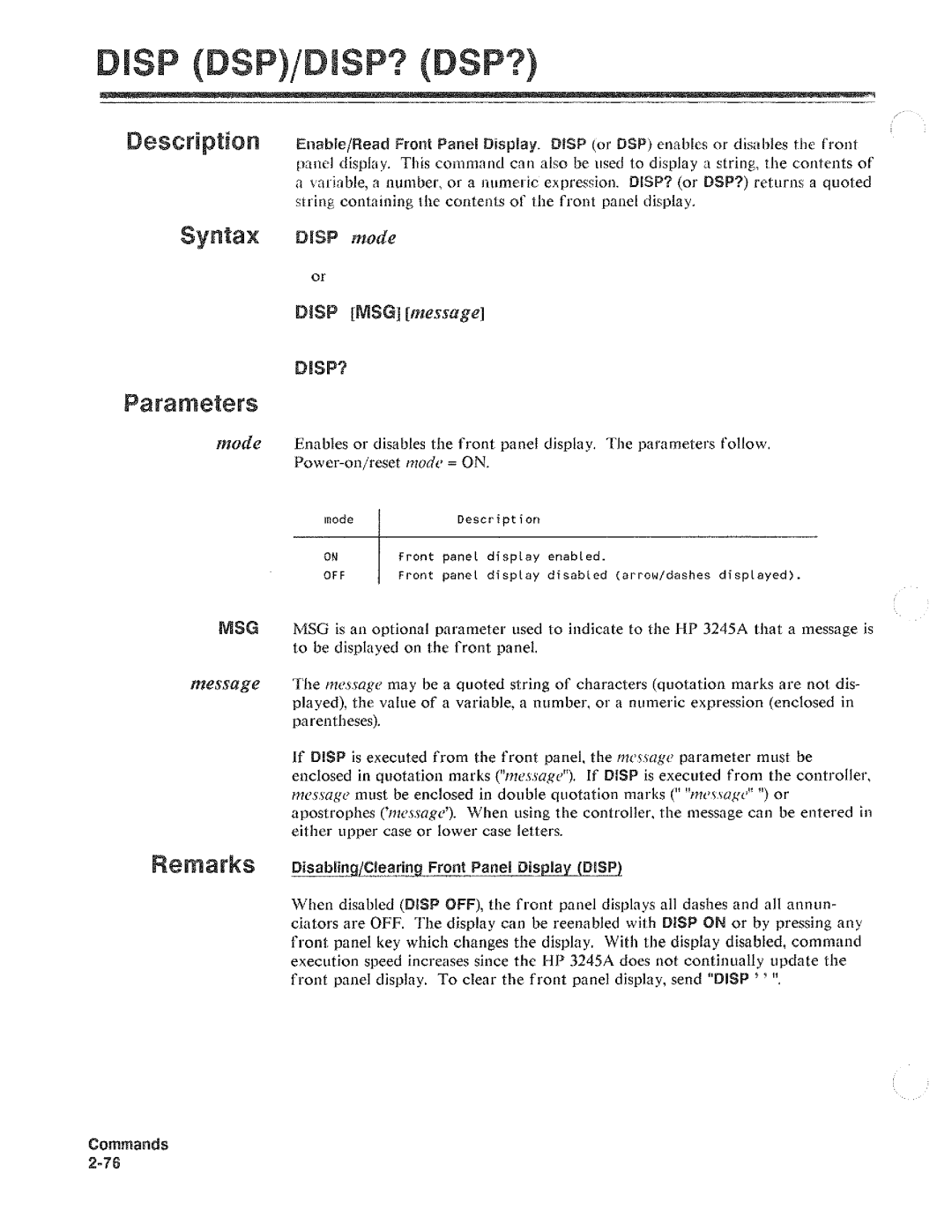 HP 3245A manual 