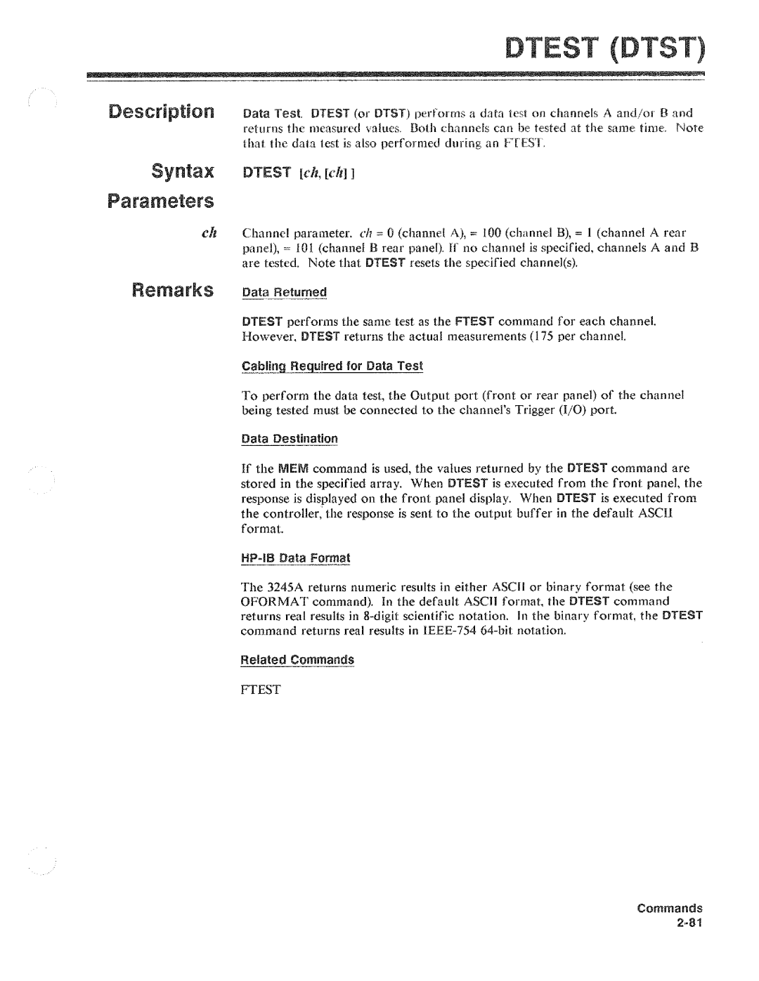 HP 3245A manual 