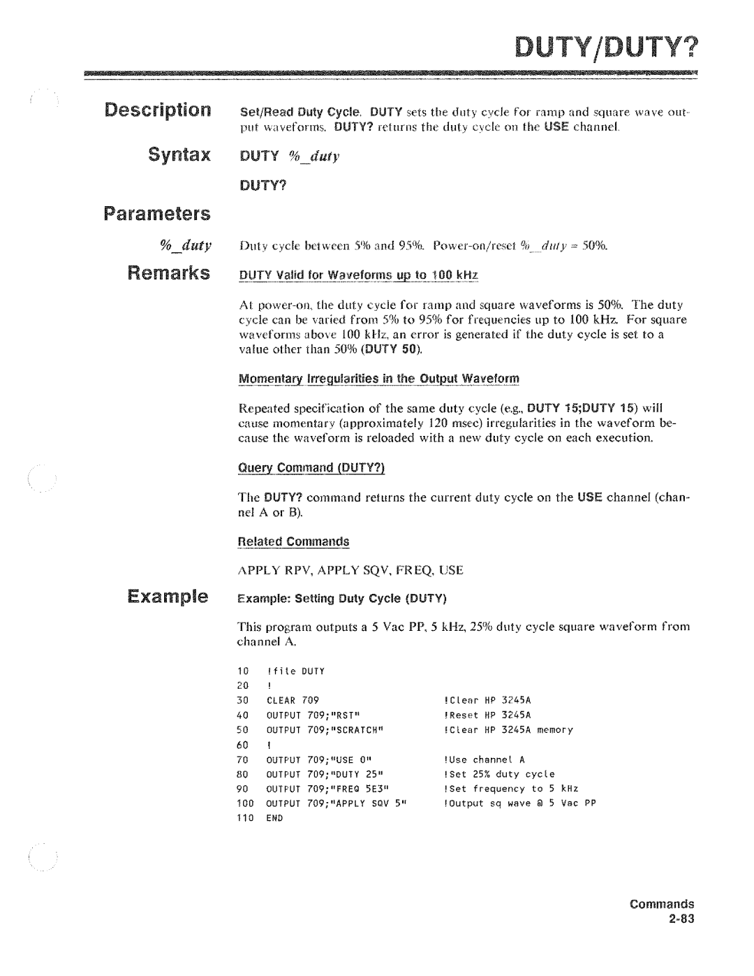 HP 3245A manual 