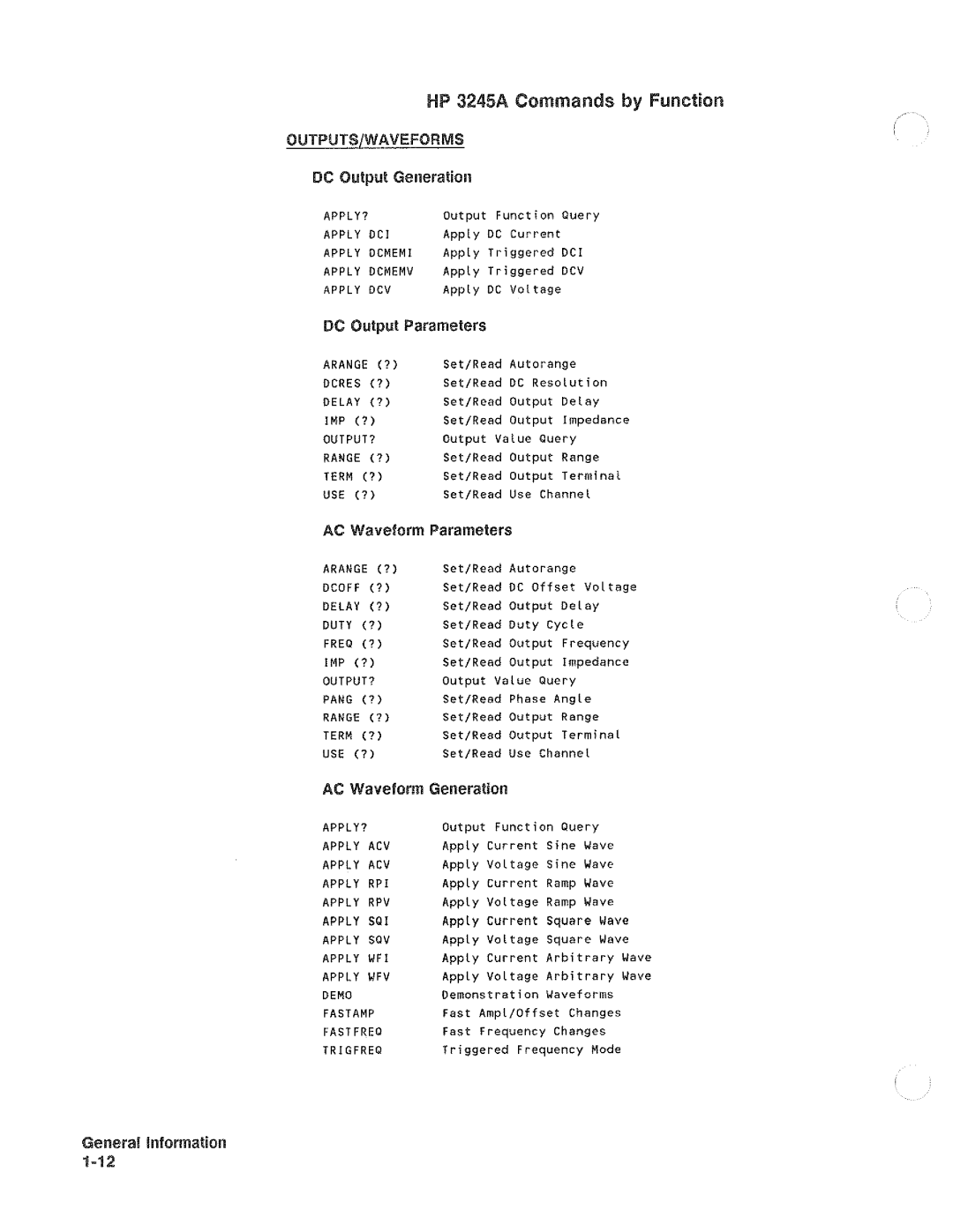 HP 3245A manual 