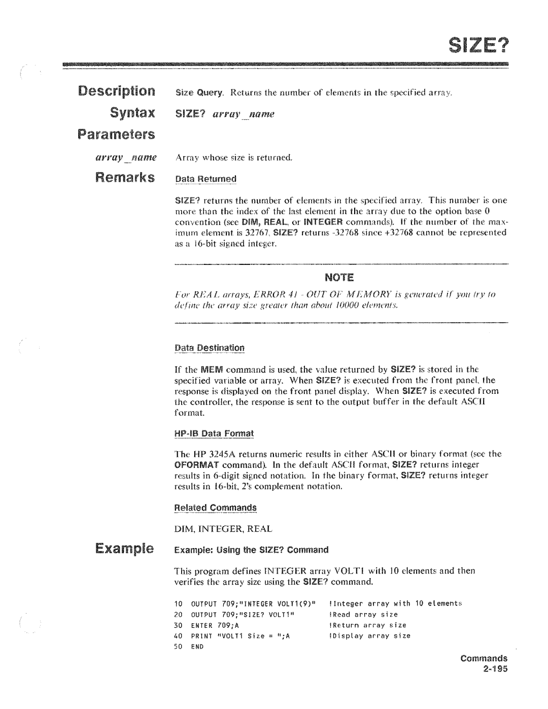 HP 3245A manual 