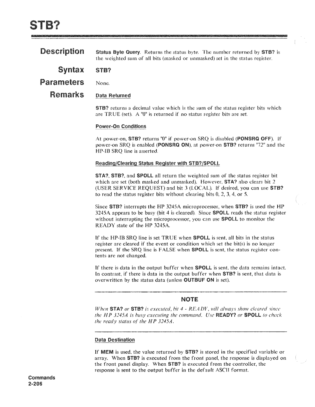 HP 3245A manual 