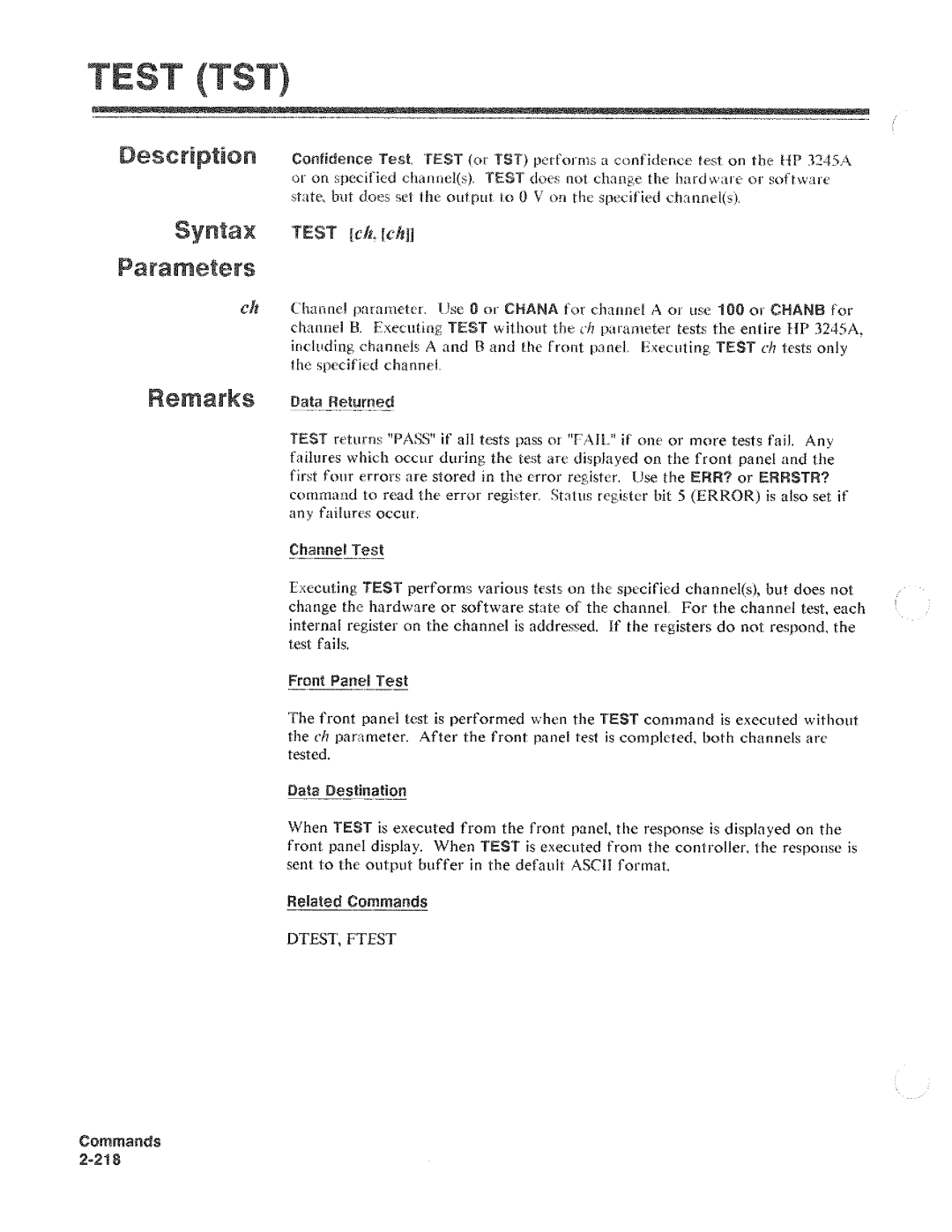 HP 3245A manual 