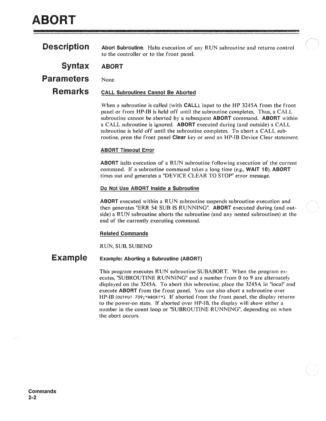 HP 3245A manual 