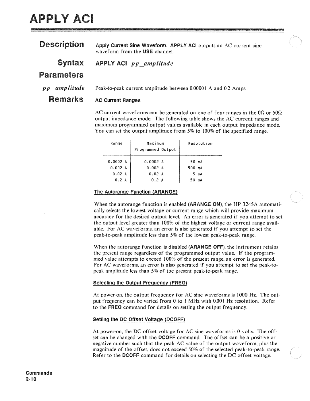 HP 3245A manual 