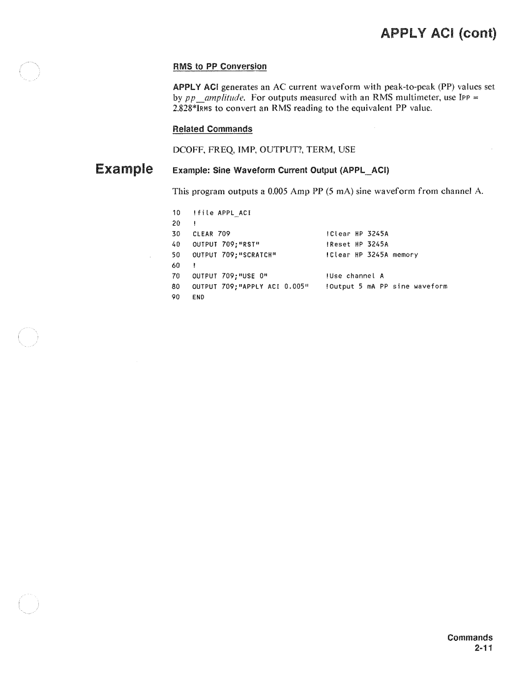 HP 3245A manual 