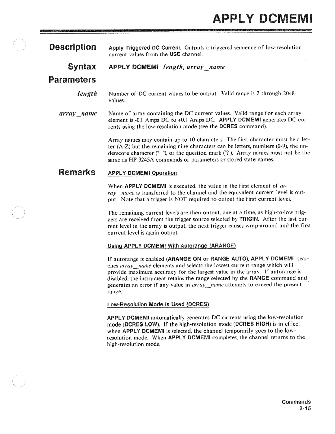 HP 3245A manual 