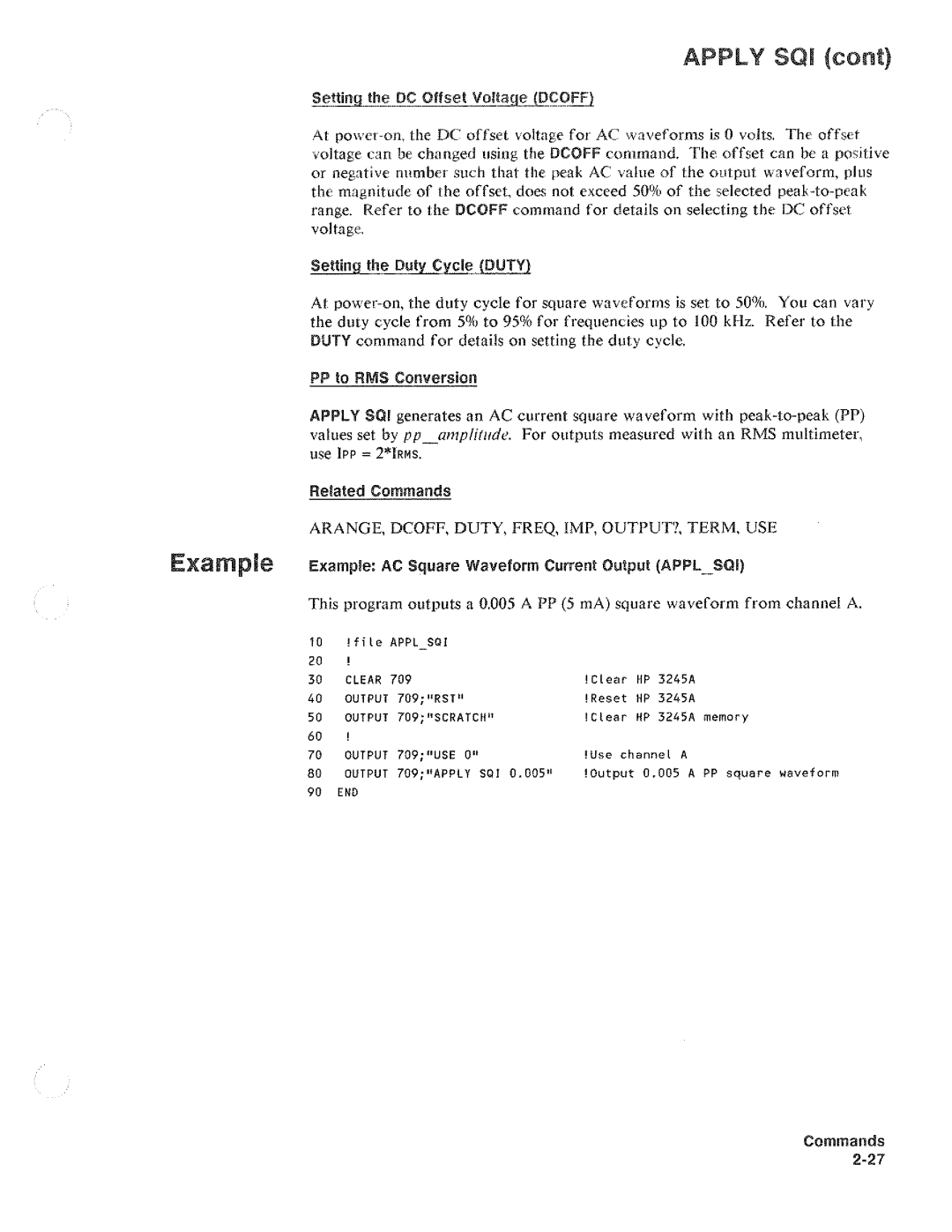 HP 3245A manual 