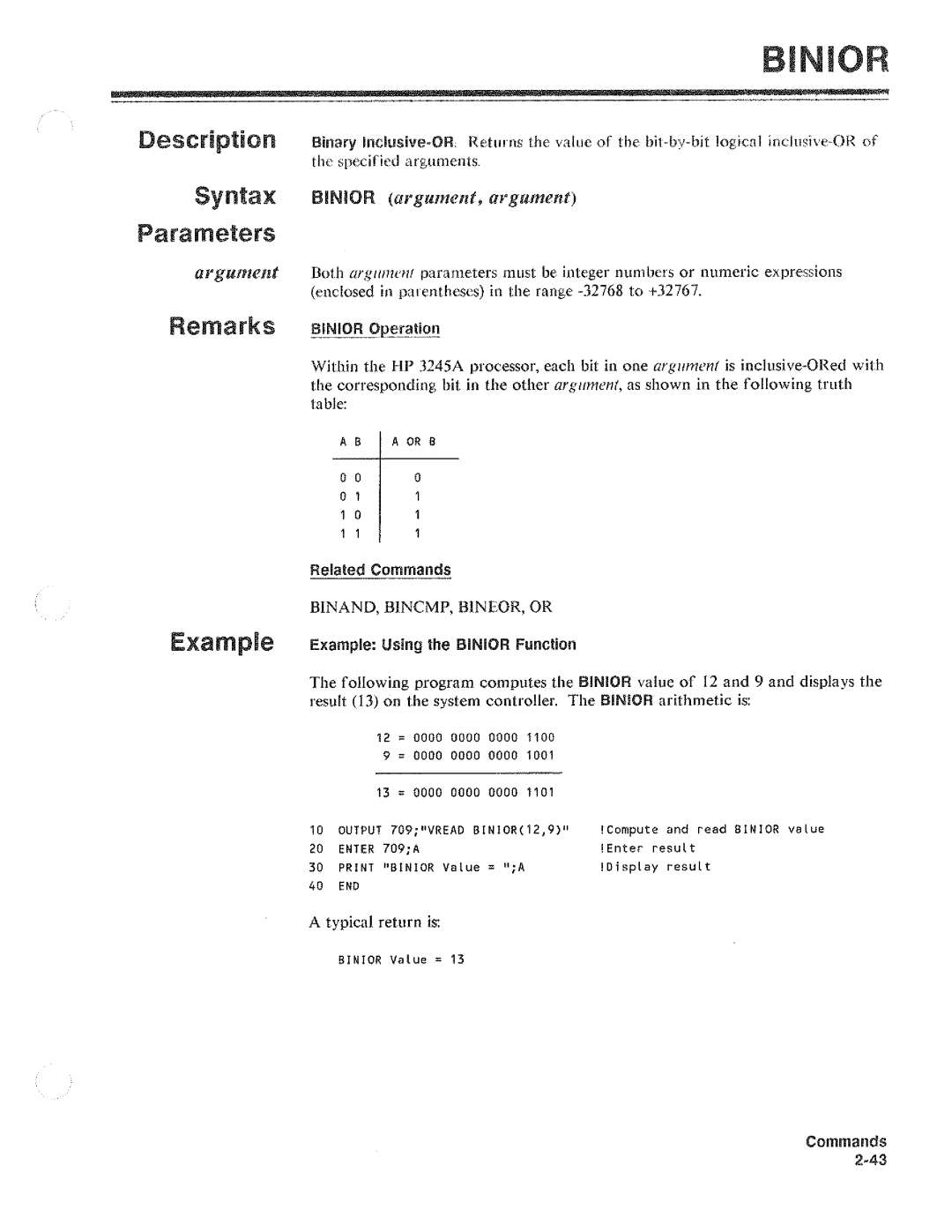 HP 3245A manual 