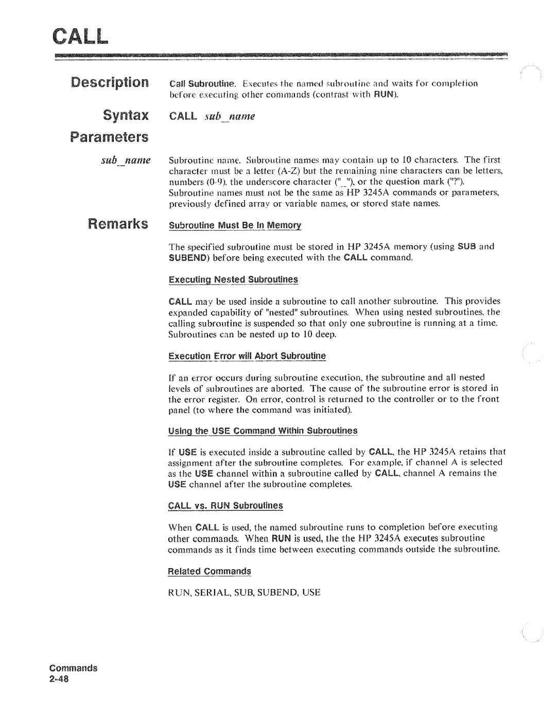 HP 3245A manual 